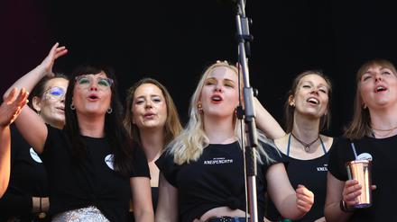 Der Potsdamer Kneipenchor ist beim Akzeptanzfestival mit dabei