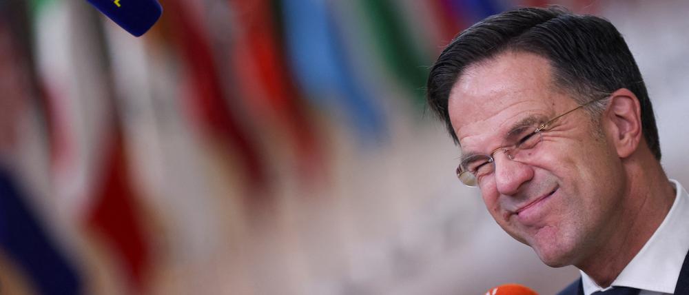 Der niederländische Ministerpräsident Mark Rutte erhält viel Unterstützung als möglicher Nachfolger von Jens Stoltenberg.