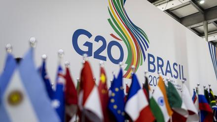 G20 Aussenminister:innen-Treffen in Rio de Janeiro.