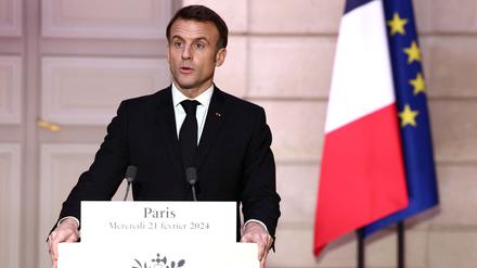 Frankreichs Präsident Emmanuel Macron.