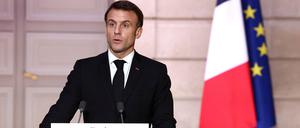 Frankreichs Präsident Emmanuel Macron.