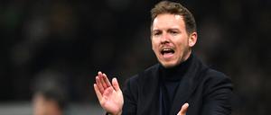 Bundestrainer Julian Nagelsmann hält es an der Zeit, die Tonlage vor der EM zu verändern.