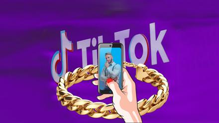 TikTokerinnen auf der Suche nach reichen Männern.