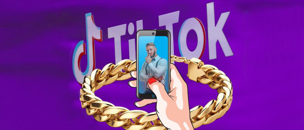 TikTokerinnen auf der Suche nach reichen Männern.