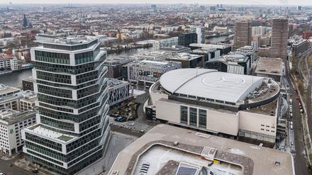 Das Quartier rund um den Mercedes-Benz-Platz ist in den vergangenen Jahren neu entstanden. 