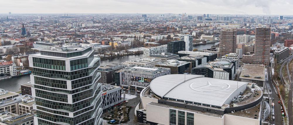 Das Quartier rund um den Mercedes-Benz-Platz ist in den vergangenen Jahren neu entstanden.