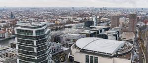 Das Quartier rund um den Mercedes-Benz-Platz ist in den vergangenen Jahren neu entstanden. 