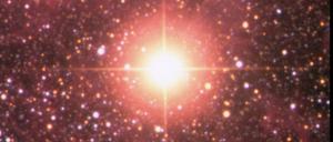 Supernova von der Erde aus gesehen, am 23. Februar 1987.