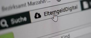 Beim Elterngeld geht vieles schon jetzt digital vonstatten.