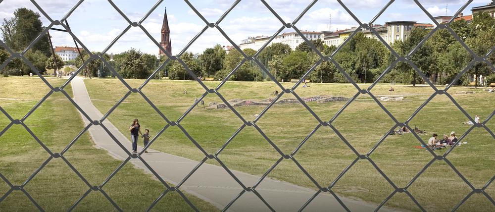 Zaun um den Görlitzer Park