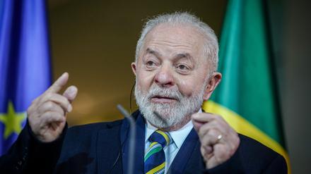Luiz Inacio Lula da Silva, Präsident von Brasilien. 