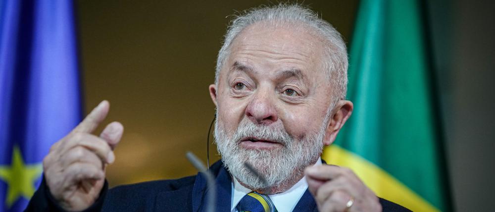 Luiz Inacio Lula da Silva, Präsident von Brasilien.