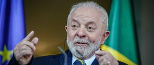 Luiz Inacio Lula da Silva, Präsident von Brasilien. 