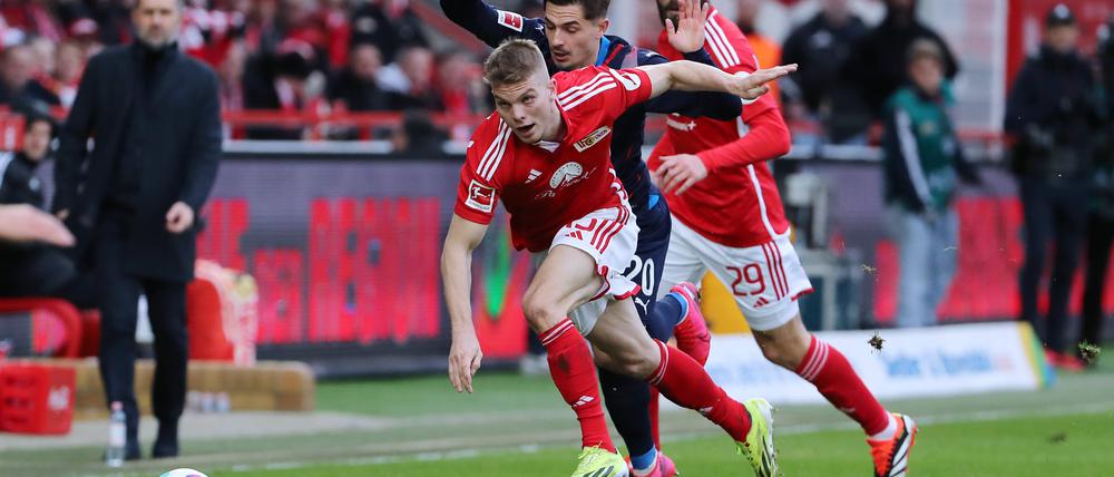 Andras Schäfer traf zum zwischenzeitlichen 2:1 für Union.