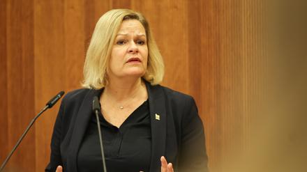 Nancy Faeser, Bundesministerin des Innern und für Heimat.