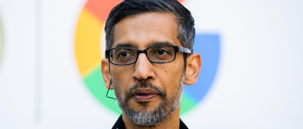 Google-Chef Sundar Pichai begrüßt das geplante KI-Gesetz der Europäischen Union.