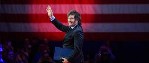 Präsident Javier Milei fährt einen harten Sparkurs. Das kommt nicht bei allen gut an.