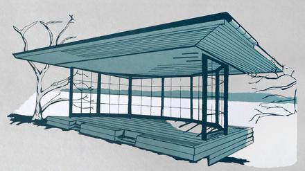 Der Musikpavillon von Reinhold Mohr, gestaltet vom Siebdruck-Kollektiv Studio 114.