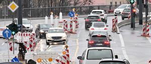 Verkehr am Leipziger Dreieck (Symbolbild).