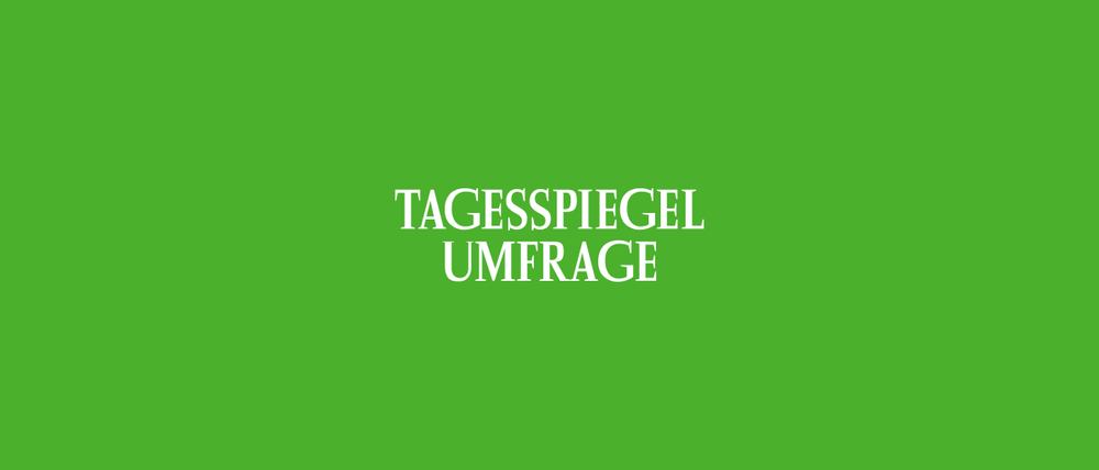 Umfrage Feindbild Grüne