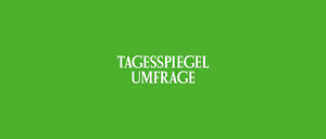 Umfrage Feindbild Grüne