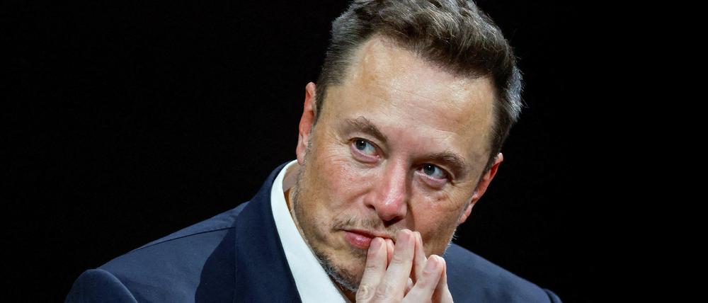 Zur ARTE-Sendung
Elon Musk bei der Konferenz Viva Technology in Paris im Juni 2023.