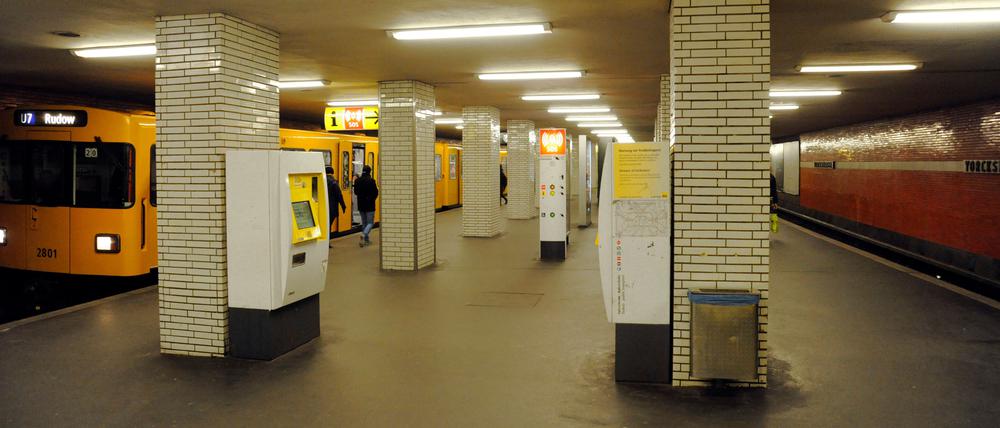 U-Bahnhof Yorckstraße in Berlin Kreuzberg. Foto: Kai-Uwe Heinrich