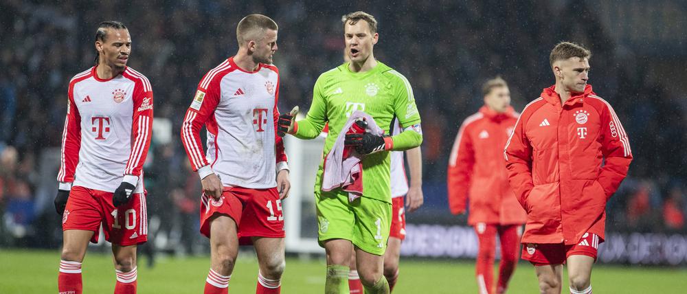 Die Bayern hatten schon bessere Tage, die deutsche Nationalmannschaft auch.