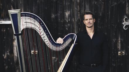 Französischer Harfenist de_Maistre_Xavier