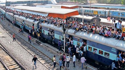 Zufahren in Indien ist oft ein Abenteuer.