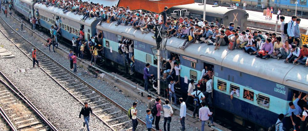 Zufahren in Indien ist oft ein Abenteuer.