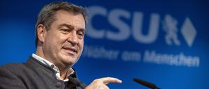 Markus Söder und seine CSU ist gegen die Teillegalisierung von Cannabis.