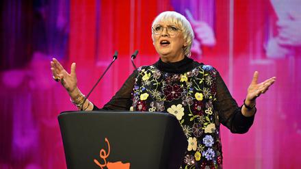 Im Fokus: Staatsministerin Claudia Roth bei der Eröffnung der Berlinale. 