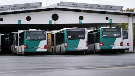 Der jetzige Carport auf dem ViP-Betriebshof muss abgerissen werden, denn die neuen Elektrobusse werden über das Dach geladen.