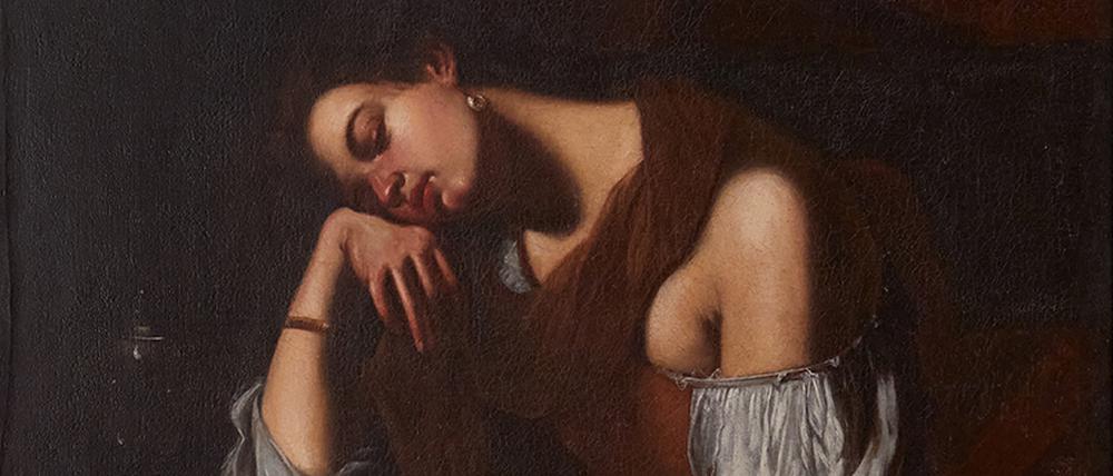 Artemisia Gentileschis „Büßende Maria Magdalena“ (1622-25).
