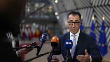 Der deutsche Agrarminister: Cem Özdemir (Bündnis 90/Die Grünen). 