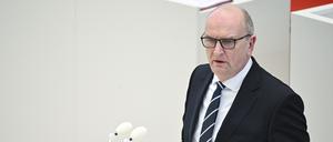 ARCHIV - 24.01.2024, Brandenburg, Potsdam: Dietmar Woidke (SPD), Ministerpräsident von Brandenburg, bei der 99. Sitzung des Landtages Brandenburg. (zu dpa: «Woidke will AfD-Wähler zurückgewinnen») Foto: Jens Kalaene/dpa +++ dpa-Bildfunk +++
