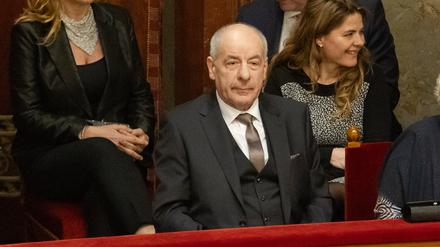 Tamás Sulyok nach seiner Wahl zum Staatspräsidenten am Montag im Parlament in Budapest.