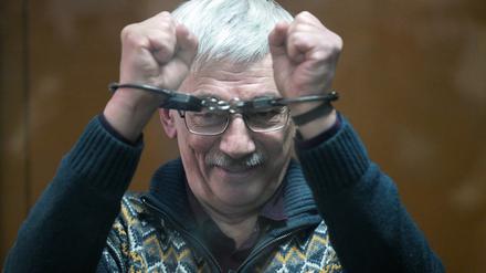 Der bekannte Menschenrechtler Oleg Orlow.