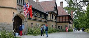 Schloss Cecilienhof in Potsdam zeigt Sonderausstellung anläßlich des 75. Jubiläums der Potsdamer Konferenz.
