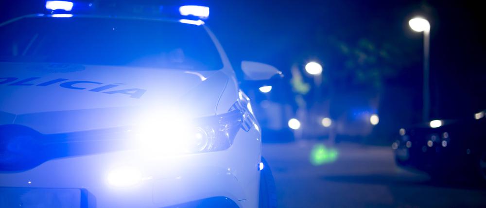 Ein spanisches Polizeiauto (Symbolbild).
