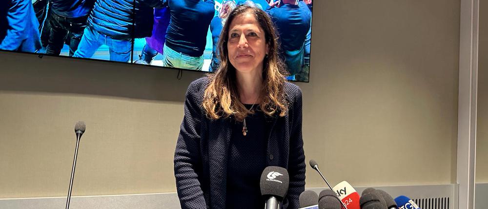 Alessandra Todde ist die neue Regionalpräsidentin auf Sardinien.