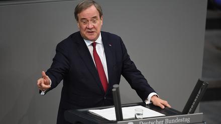 Armin Laschet (CDU) bei der Bundestagsdebatte über den agrarpolitischen Bericht der Bundesregierung.