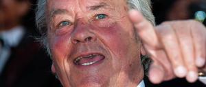 Schauspieler Alain Delon. 