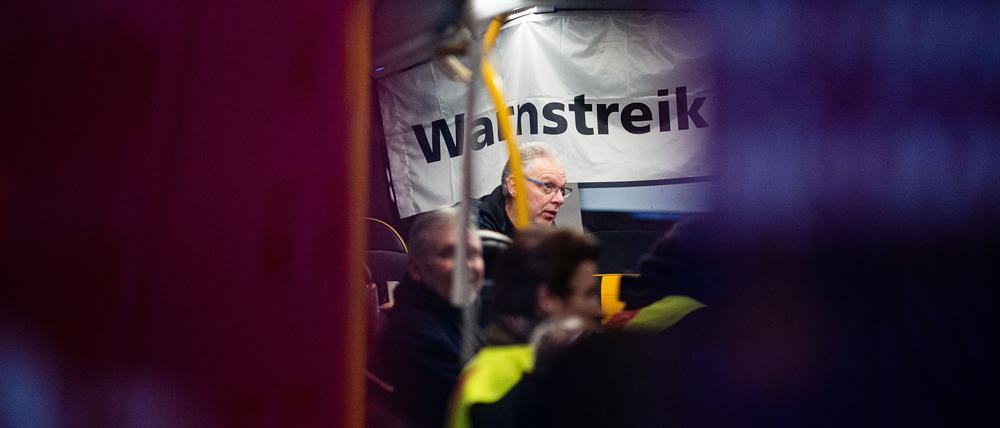 Und wieder wird gestreikt.