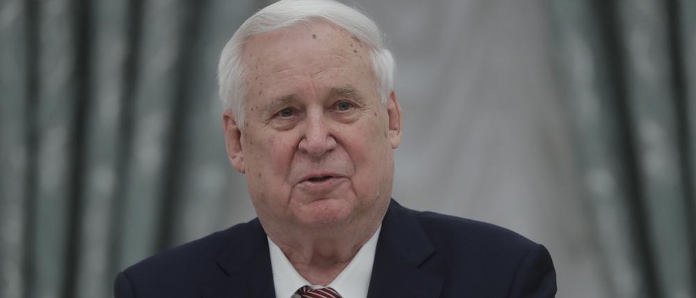 Der russische Politiker Nikolai Ryschkow ist gestorben.