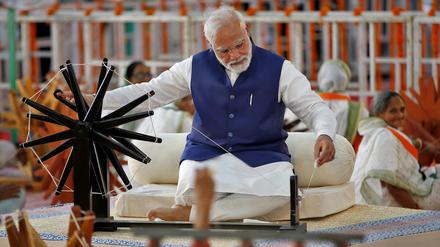 Selbstbewusst: Viele Länder, wie Indien (hier Premier Modi), vermeiden es, sich eindeutig auf die Seite des Westens zu stellen.