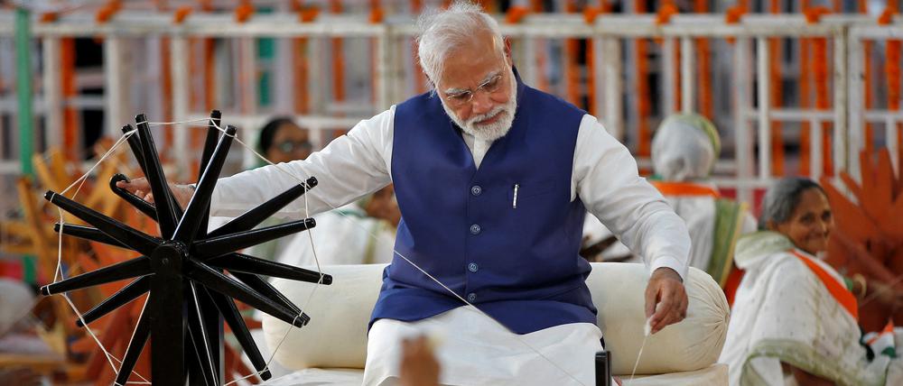 Selbstbewusst: Viele Länder, wie Indien (hier Premier Modi), vermeiden es, sich eindeutig auf die Seite des Westens zu stellen.