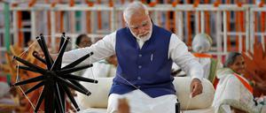 Selbstbewusst: Viele Länder, wie Indien (hier Premier Modi), vermeiden es, sich eindeutig auf die Seite des Westens zu stellen.