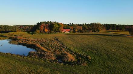 Weit und breit nichts: das Anwesen in der Uckermark.
